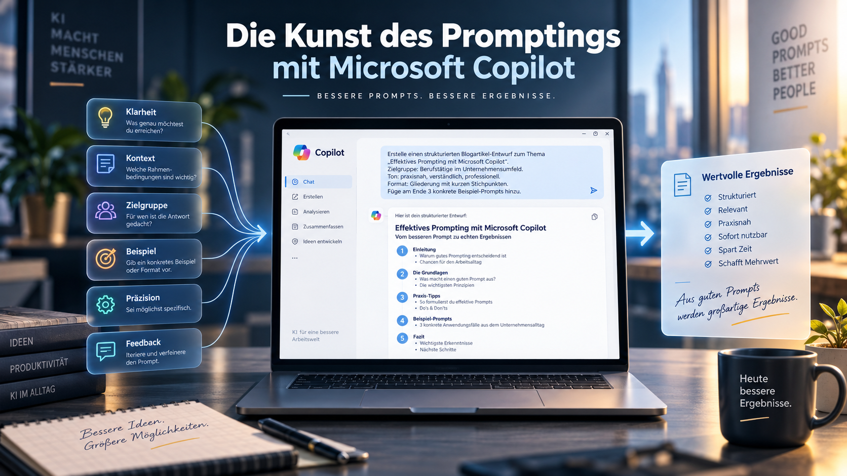 Die Kunst des Promptings mit Microsoft Copilot